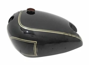 Matchless (Single Cylinder) Black Painted Petrol Tank/FIT FOR - Foto 1 di 3
