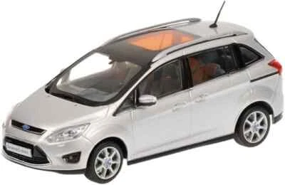 Ford C-Max Grande 2010, Minichamps 1/43 Ed.Ltda. 1008U Grigio Metalizzato - Immagine 1 di 3
