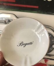 Vintage Saucer Plate Bugatti Automotive Dinnerware Advertising