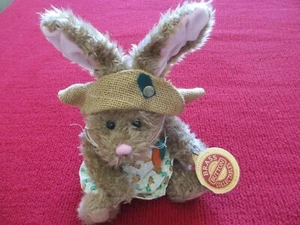 COLECCIONES OSO BOTÓN LATÓN, LIEBRE DE LA SERENIDAD "FLORA" - Imagen 1 de 3