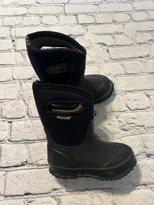 Bogs GRASP SOLID Kids' Insulated Boots Size US 7/EURO 23 - Picture 1 of 12