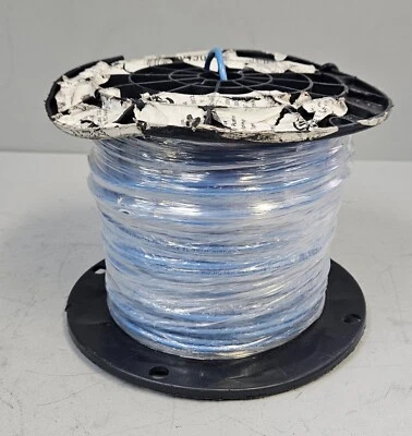 Alambre de construcción 300', azul, THHN/THWN-2, 12 AWG, 19 hilos, 600 V, 6G-1201-06 Foto 1 de 4