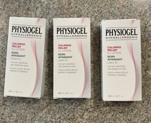Lot of 3 Physiogel Calming Relief Therapy Lotion, 6.75 oz (200 ml) - Picture 1 of 4