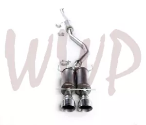 Stainless 2.5" Exhaust Muffler System For 17-21 Honda Civic Si Coupe 1.5L Turbo - Foto 1 di 3