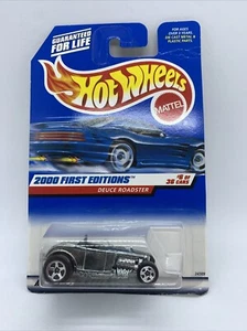 Hot Wheels 2000 First Editions - Deuce Roadster Chrome 1:64 Scale - 6 Of 36 - Picture 1 of 9