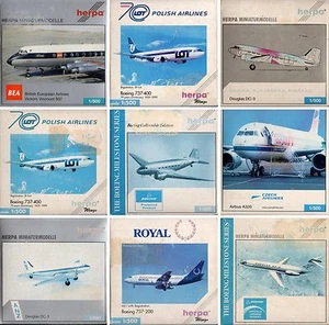 Auswahl: Herpa Wings - Boeing-McDonnell - Douglas - Airbus - Collectible Edition - Picture 1 of 10