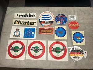 Air show Sticker Collection Vintage Red Arrows Aeritalia McDonnell Douglas - Picture 1 of 13