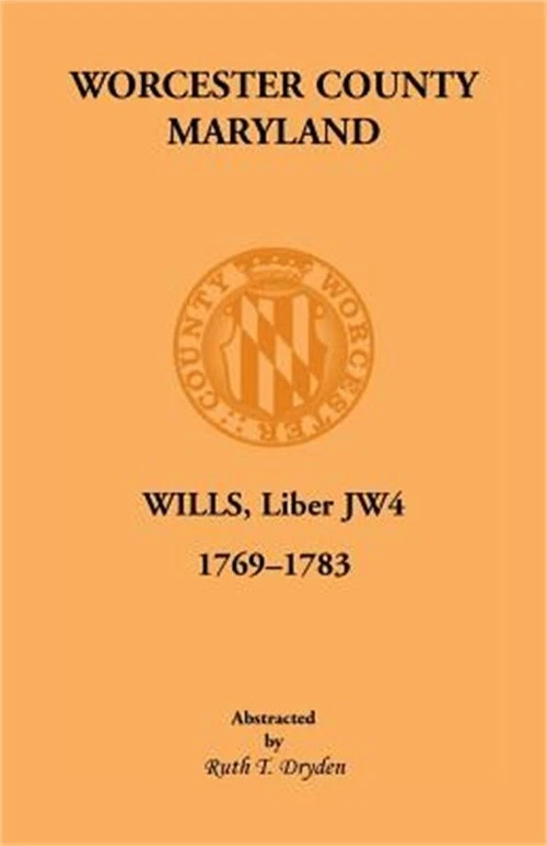 Worcester Will Books, Liber Jw4. 1769-1783 (Paperback or Softback) - Image 1 of 1