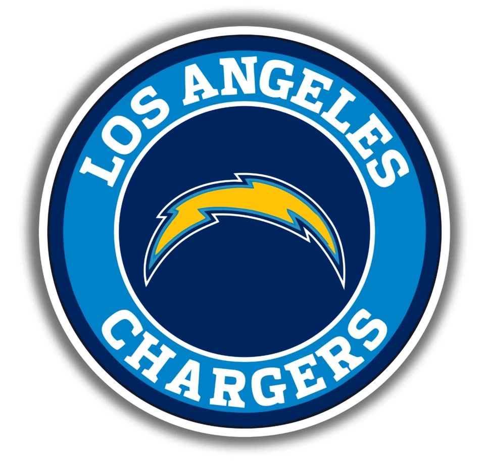 Los Angeles Chargers Weather Resistant Vinyl Sticker/Decal 07 - Image 1 of 1