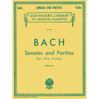 Bach - Sonatas And Partitas, Violin Solo - Image 1 of 2