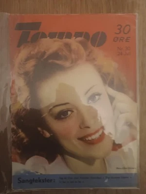 Tempo july 1945 nr 30  danish magazine ww2 vtg Anna Lisa Ericsson - Image 1 of 2