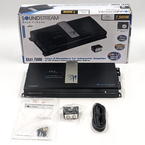 Soundstream Bass Xtreme Class D Monoblock Auto Subwoofer 7500W Verstärker - Bild 1 von 11