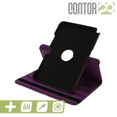 360° Schutzhülle, Tasche, matte Folie in PURPLE 10.1" Samsung Galaxy Note (2012) - Bild 1 von 4