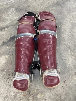 Protetores de perna apanhadores Nike Pro Gold 17 pol. - Imagem 1 de 3