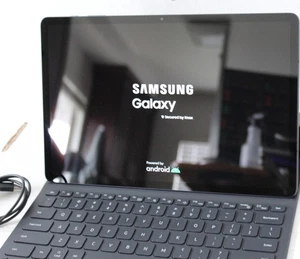 Samsung Galaxy Tab S7 Keyboard Tablet FE 5G SM-T738U 64GB T-Mobile 12.4in - Picture 1 of 13