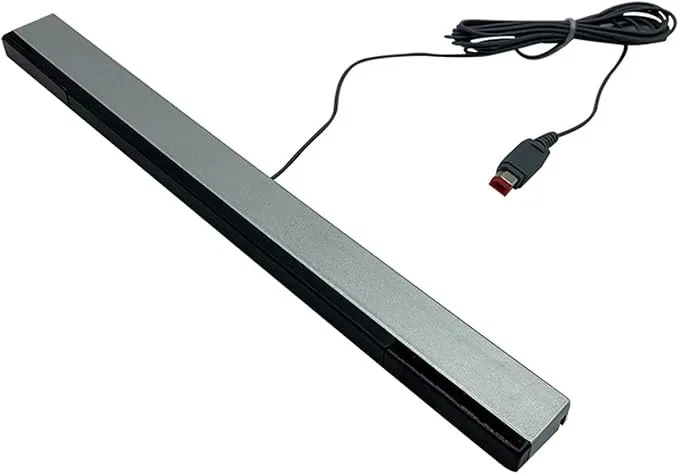 Barra sensore cablata Valore Wii per Nintendo Wii. Pulito, testato e funzionante. - Immagine 1 di 1