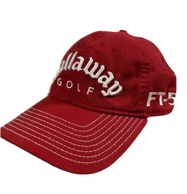 Gorra de béisbol ajustable Callaway FT 5 Golf Papá HX Tour ROJA deportes al aire libre Foto 1 de 4
