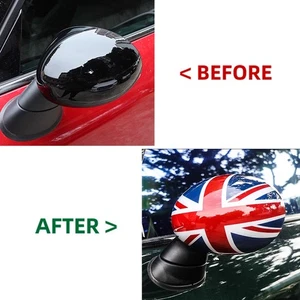 Spiegelkappen Union Jack Rot Blau Weiß Für Mini Cooper R55 R56 R57 R58 - R60 R61 - Bild 1 von 7