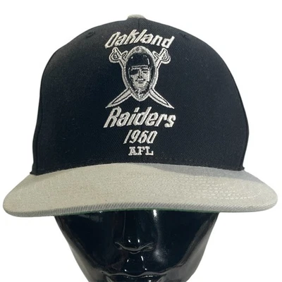 Бейсболка Oakland Raiders черная AFL 1960 Mitchell & Ness винтажная коллекция - Изображение 1 из 4