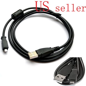 For Kodak EasyShare P712 P850 P880 Z740 Z760 Z885 Z915 Z950 Z980 USB U-8 Cable - Picture 1 of 2