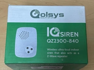 Qolsys IQ Siren, Z-Wave Plus, Gen5 (QZ2300-840) - Picture 1 of 1