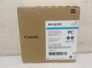 Genuine Canon PFI-301PC ImagePROGRAF iPF8000,iPF8110,iPF9000,iPF9110 Exp: 2019 - Picture 1 of 6