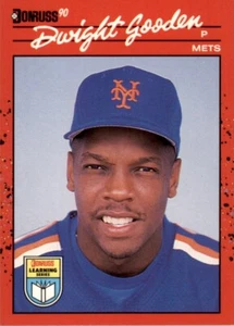 1990 Donruss Learning Series #10 Dwight Gooden New York Mets - Bild 1 von 2