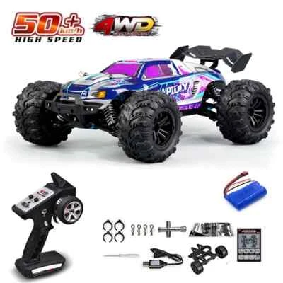 HOT 1:16 75KM/H or 50KM/H 4WD RC Car Remote Control Cars High Speed Drift Truck - Image 1 of 4