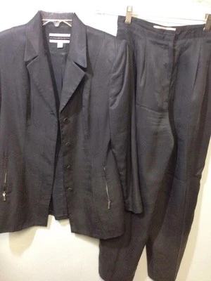 Traje Pantalones y Chaqueta Amanda Smith Petites Talla 4 Petite Jerry  Foto 1 de 4