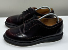 DR MARTENS DOC Charlotte Cherry Blood Red Leather Oxfords US 10 UK 8 EU 42 Women