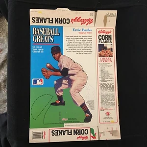 1992 Chicago Cubs Ernie Banks Kellogg’s Cereal Stand Up - Picture 1 of 2