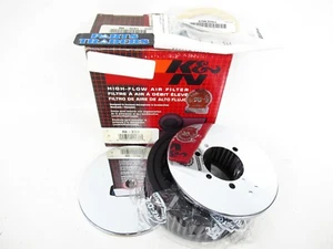 Sistema de admisión de filtro de aire K&N Harley Davidson 5 1/2" cromo S&S Keihin RK-3201 - Imagen 1 de 1