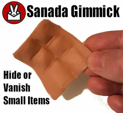 SANADA GIMMICK MAGIC TRICK HIDE VANISH SWITCH SMALL OBJECTS IE SPONGE MONEY COIN - Image 1 of 4