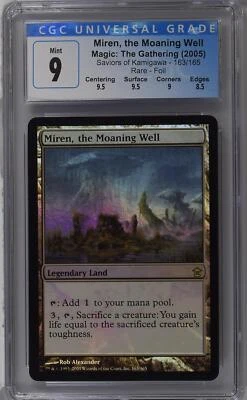 MIREN, THE MOANING WELL Saviors of Kamigawa Foil Rare CGC 9 MTG [Nostalgium] - Image 1 of 2