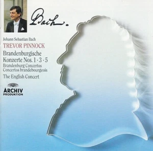 CD 1982, Trevor Pinnock - Bach: Brandenburgische Konzerte Nos 1, 3, 5 - VG! - Picture 1 of 4