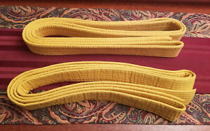 ProForce Yellow Solid Rank Martial Arts Belt Size 6 Karate Taekwondo Jiu-Jitsu