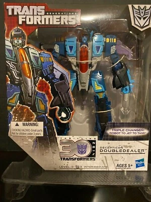 NUEVOS TRANSFORMADORES Generaciones - Decepticon Doubledealer - Sin usar, en caja sellada Foto 1 de 4