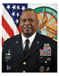 United States Army General Lloyd J. Austin 8x10 Portrait Photo On 8.5" x 11" - Picture 1 of 1