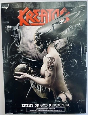 KREATOR “Enemy of God Revisited” CD/DVD Box Set • LIKE NEW ! • Slayer Sodom - Bild 1 von 3