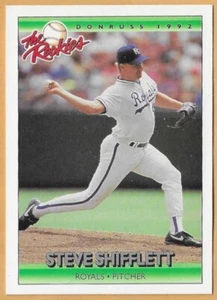 Steve Shifflett Kansas City Royals #110 - Donruss The Rookies casi nuevo-como nuevo 1992 - Imagen 1 de 2