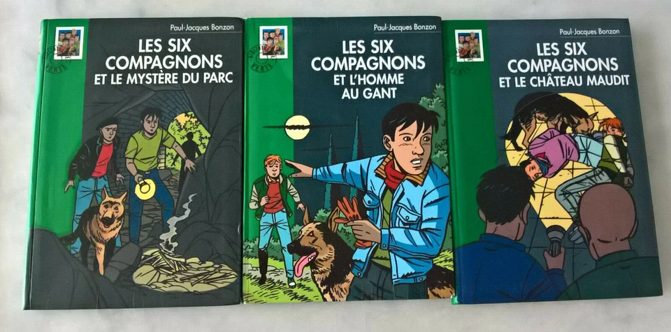 Paul-Jacques Bonzon / TAYMANS couverture - Les six compagnons - lot de 3 - Photo 1/1