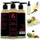 Massage Oil - Vanilla Scented Sensual Massage Oil with Coconut Oil & Jojoba Oil
