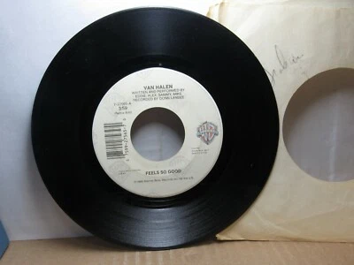 Old 45 RPM Record - Warner Bros. 7-27565 - Van Halen - Feels So Good / Sucker in - Image 1 of 2