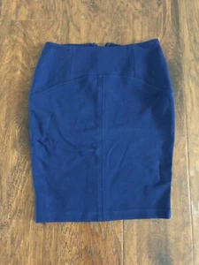 Falda hasta la rodilla Forever 21 talla S azul nuevo con etiquetas - Imagen 1 de 4