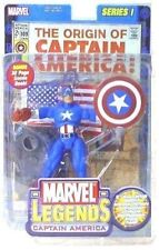 Marvel Series 1 the Original Captain America Marvel Legends with Bonus 32 Page C