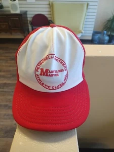 Rare HAGLER Boxing MARVELOUS MARVIN Athletic Club Adjustable Snap Back Mesh Cap - Picture 1 of 8