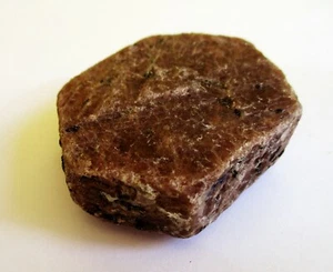 Unusual raw natural large uncut Ruby hexagonal crystal 370ct gemstoneTanzania - Picture 1 of 2