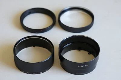AS IS Sony Carl Zeiss Vario-Tessar T* 16-70mm lens cladding repair parts 4x - Image 1 of 4
