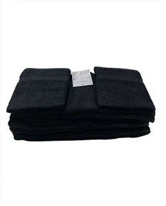 Offerta Set Bagno 12 Asciugamani 6 Viso E 6 Ospite Spugna 500 gr Linea Blu Gold - Foto 1 di 9