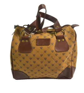Ezekiel PREP STAR Boothill Brown Tan Interior Pockets Mini Duffle Discount Purse - Picture 1 of 10